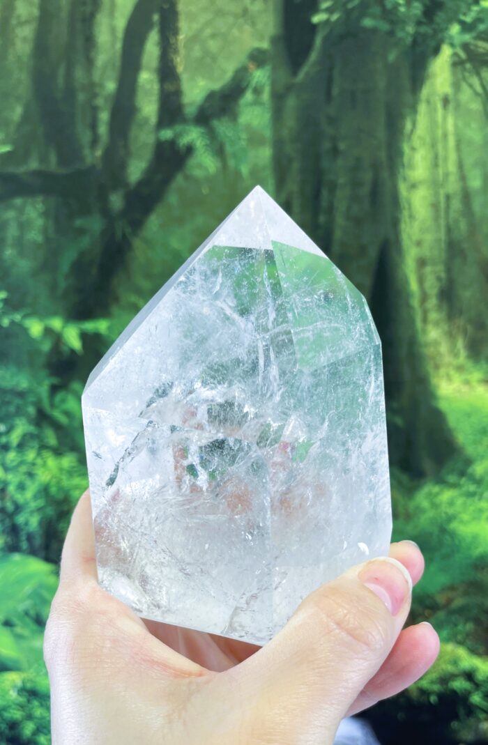 Bergkristall Freiform 10cm 2 SanjaNatur® - Edelsteine & Coaching