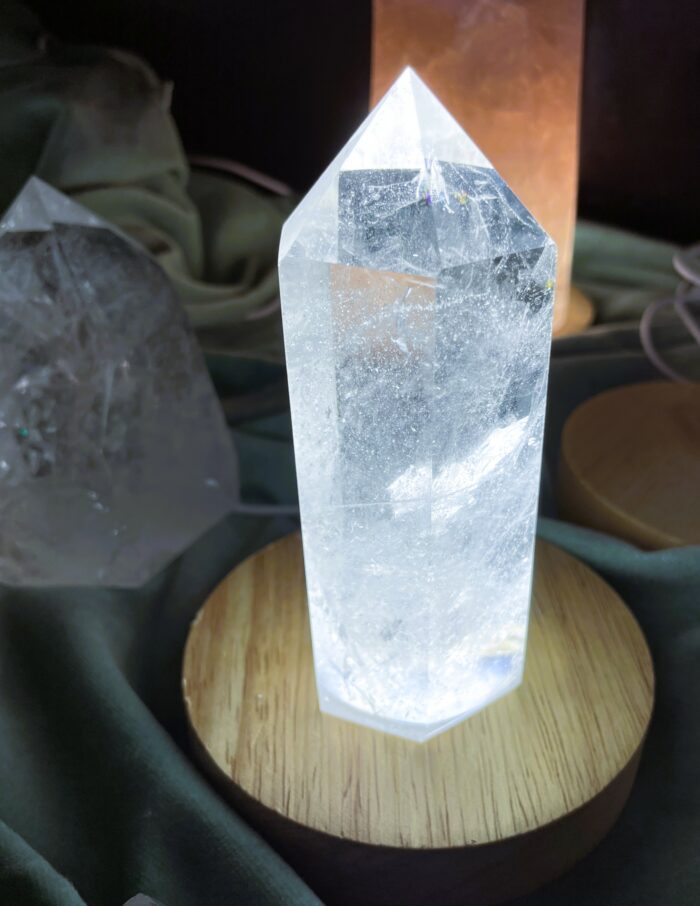 Bergkristall Obelisk, 11 cm 1 SanjaNatur® - Edelsteine & Coaching