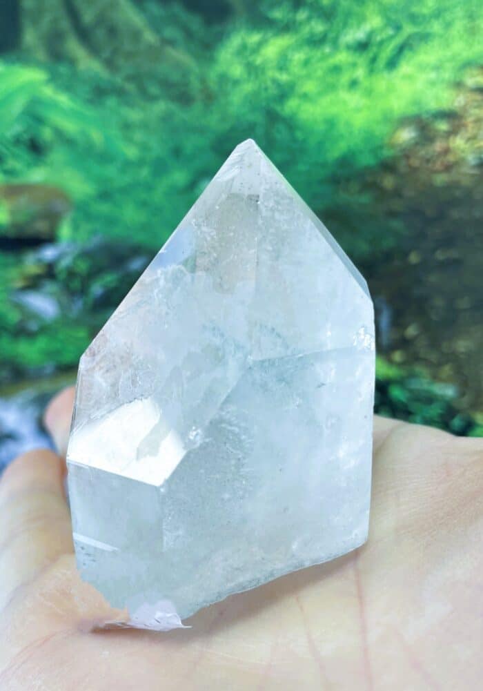 Bergkristall Spitze, 7cm 2 SanjaNatur® - Edelsteine & Coaching