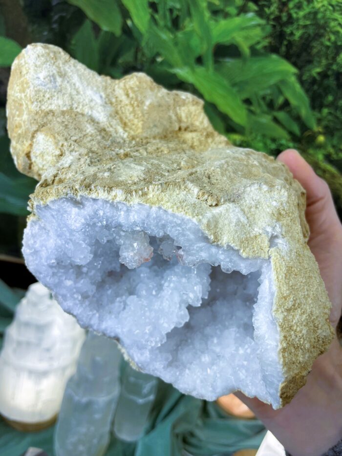 Quarz-Geode - Klarheit und Struktur 3 SanjaNatur® - Edelsteine & Coaching