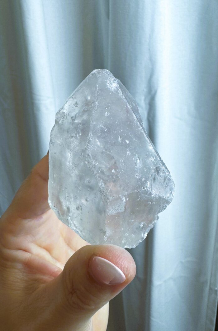 02 Bergkristall Spitzenstück, ca. 7cm - naturbelassen 2 SanjaNatur® - Edelsteine & Coaching