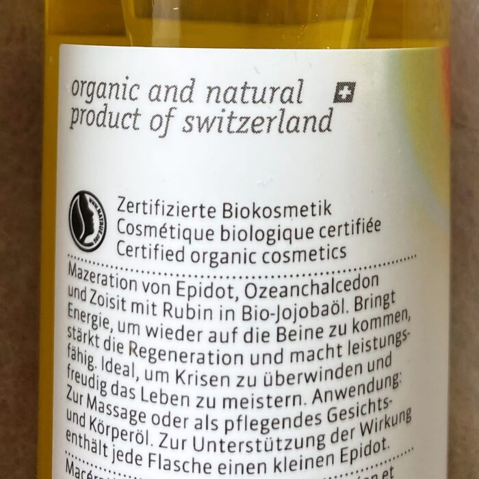 Bio Edelstein-Öl Balance® "Regeneration" 80 ml - farfalla 3 SanjaNatur® - Edelsteine & Coaching