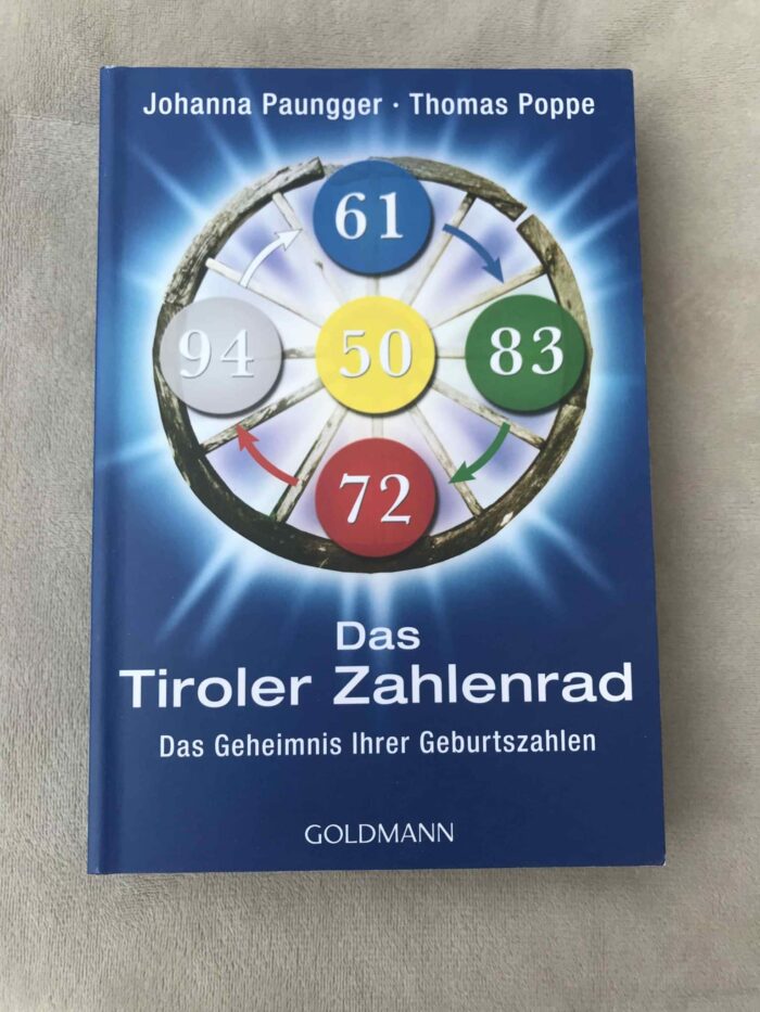 Das Tiroler Zahlenrad: Das Geheimnis Ihrer Geburtszahlen (Deutsch) Taschenbuch 1 SanjaNatur® - Edelsteine & Coaching
